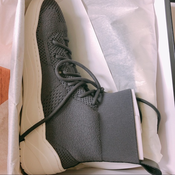 J/SLIDES JILLY Grey Knit Sneaker - Picture 7 of 8